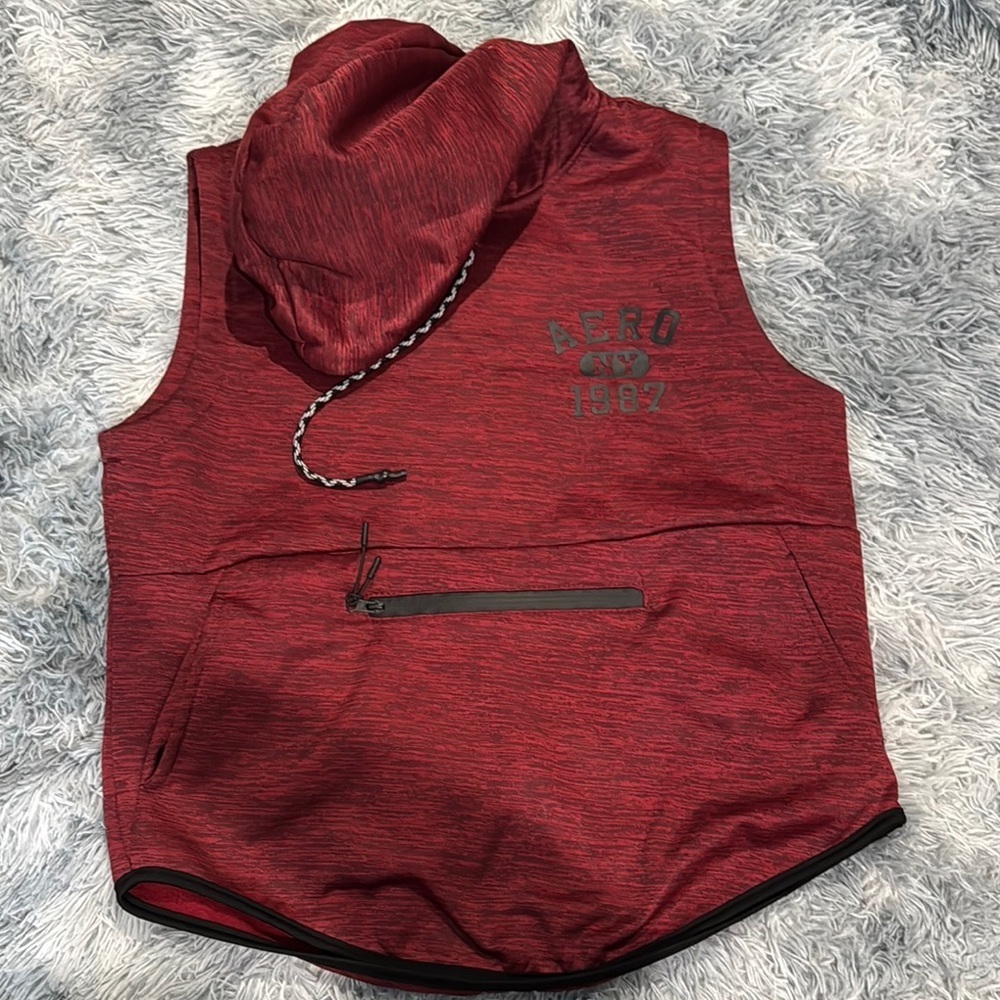 Aero Red Graphic Hoodie